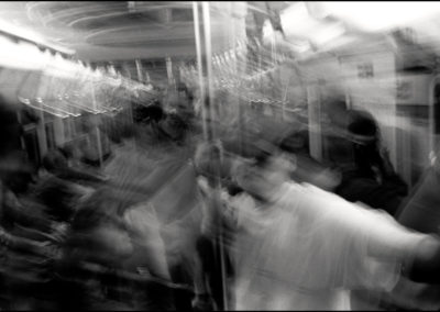 Blurry Subway, New York, NY (2001)