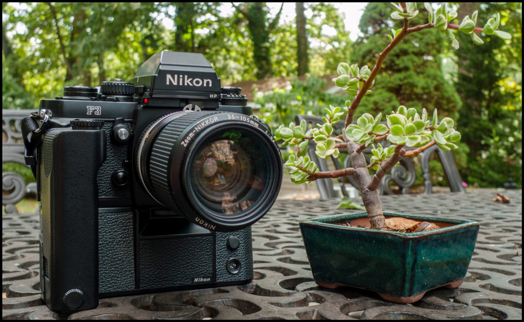 Nikon F3HP w/Zoom-Nikkor 35-105mm f3.5
