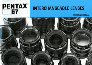 Pentax 67 Lens Manual