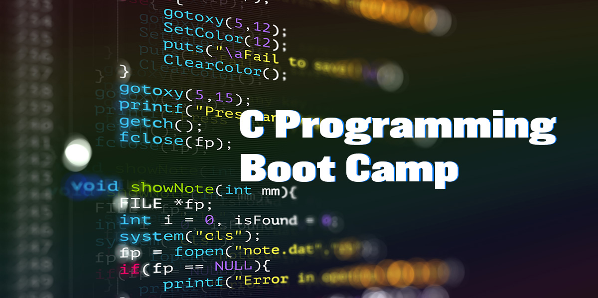C Programming Boot Camp